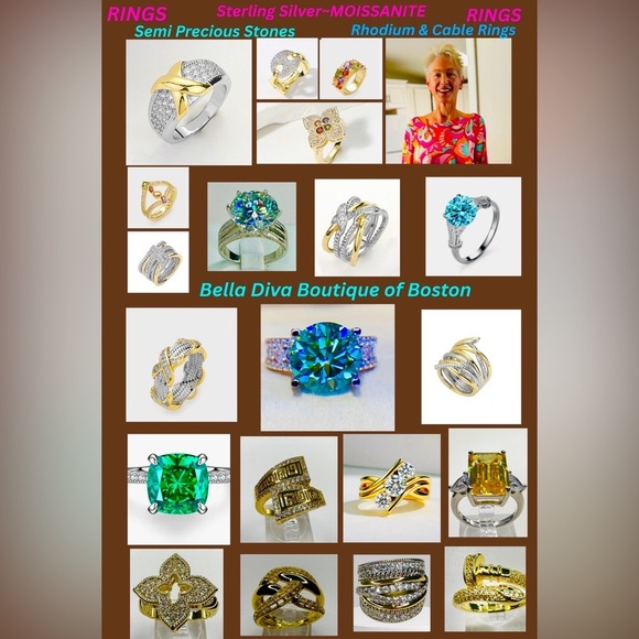 RING SHOW ~ 4/4 @ 9:00 PM est 350+ Rings Many Unlisted - Picture 1 of 1